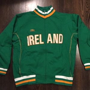 Umbro Ireland Zip Up Sweatshirt